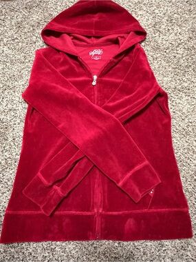 Style & Co. Velvet Zip-Up